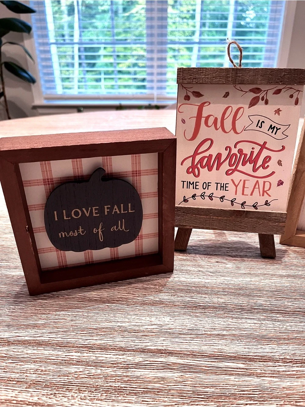 Bundle of Fall Wood Signs & Plaques - Fall Home Accent Set